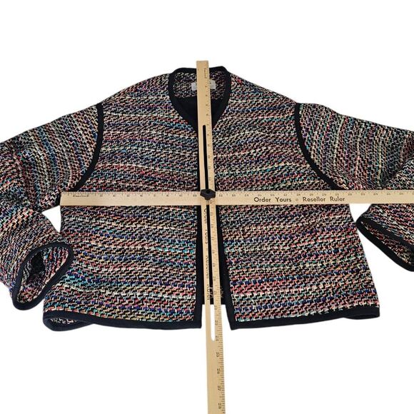 Vintage Giancarlo Ferrari Zip‎ Up Silk Jacket. Size Large Retro Fashion - Picture 6 of 6